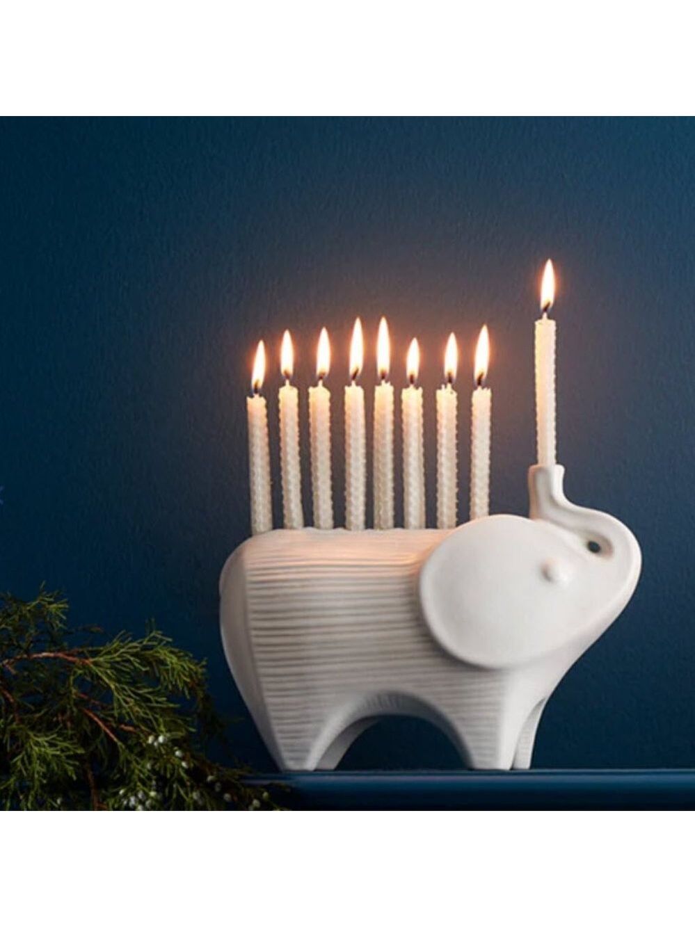 Jonathan Adler Elephant Menorah
